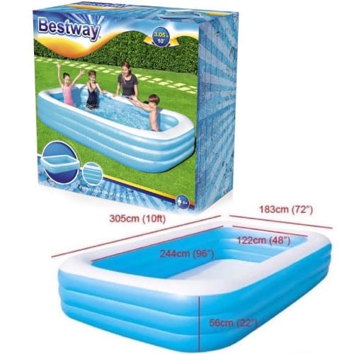 Family Rectangular Pool - 3.05m x 183m x 56cm