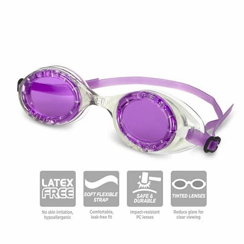 Kids Swimming Sports Goggles – Pink & Purple