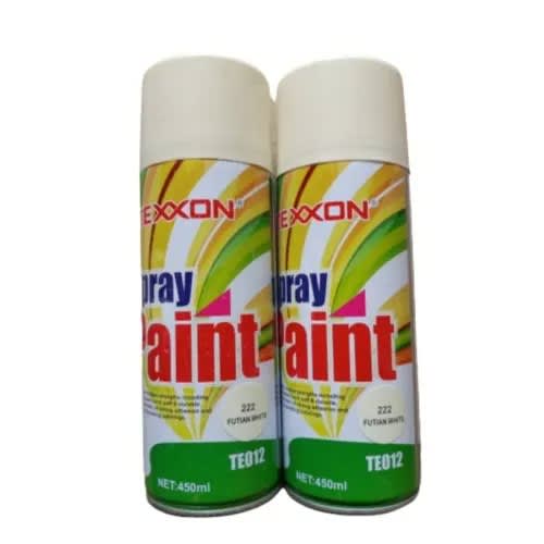 Spray Paint - Futian White X 2pcs - 450ml