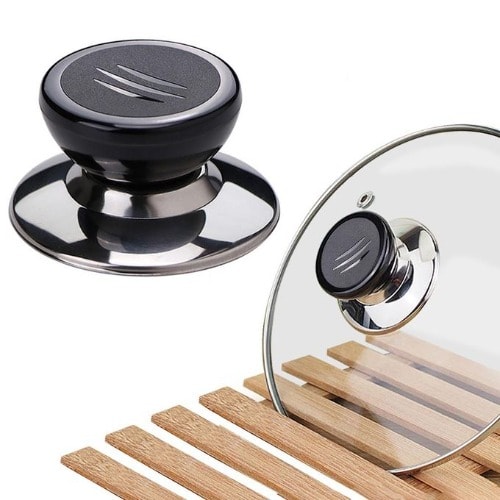 Universal Kitchen Pot Stainless Lid Cover Handle