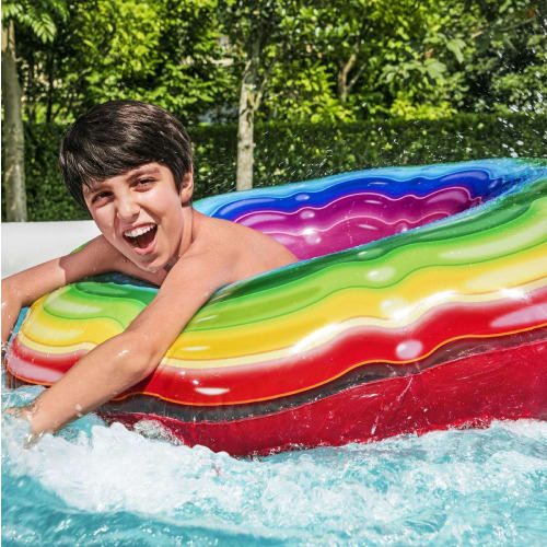 Rainbow Ribbon Float