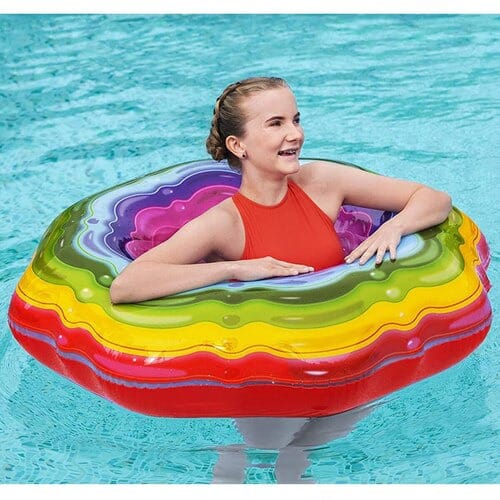 Rainbow Ribbon Float