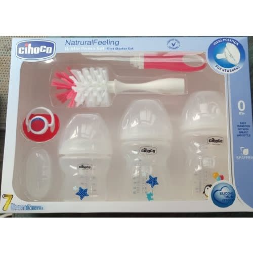 Complete Natural Feeding Bottle Set For Newborn