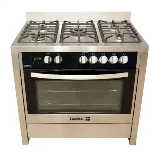 Semi Industrial 5 Burners Gas Cooker - Sfc9502ss