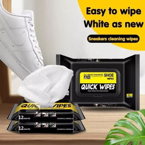 Shoe Shine Quick Wet Wipes -30counts