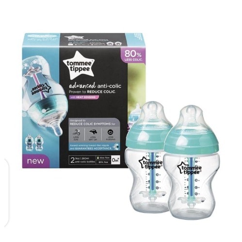Anti-colic Feeding Bottles  Set - 260ml(2 Pack)