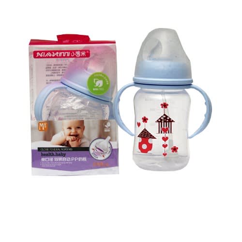Anti-colic Baby Feeding Bottle-Blue And Multi