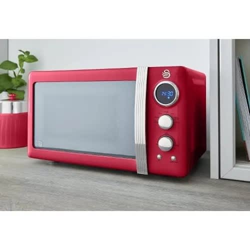 Retro Manual Microwave - 20l - 800W