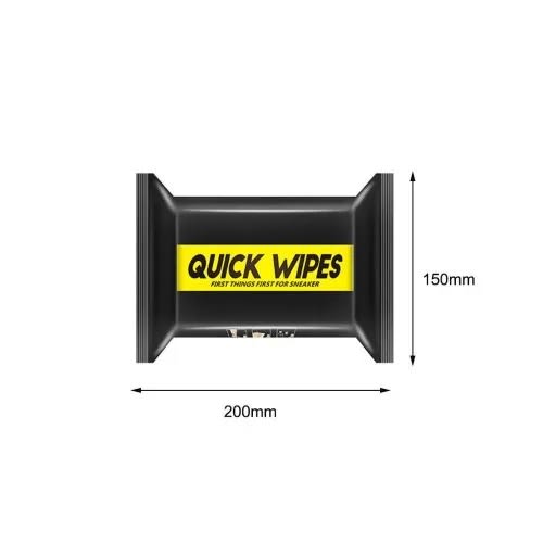 Shoe Quick Wipes - 80 Pieces