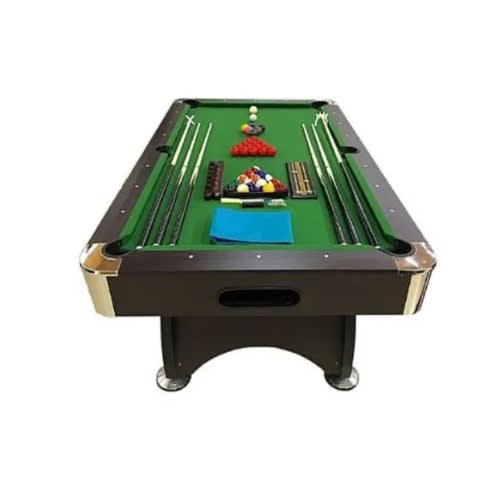 Snooker Board With Complete Accessories - 8 By 4ft