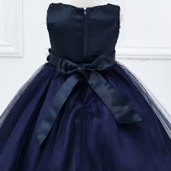 Navy Sequins Dress
