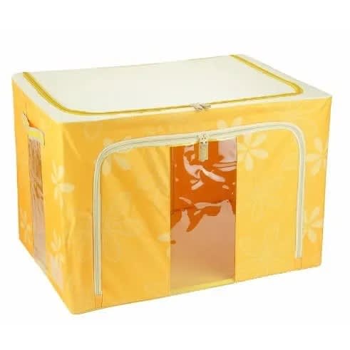 Foldable Fabric Storage Boxes - Set Of 4