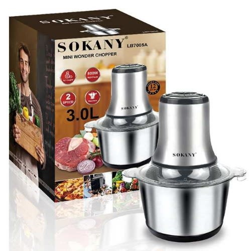 Yam Pounder - 3L- 800w - Silver