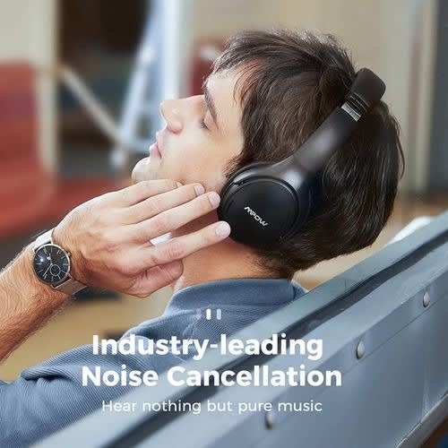 H19 IPO Active Noise Cancelling Bluetooth 5.0 Headphones With Deep Bass