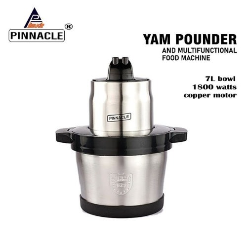 Yam Pounder And Multifunctional Food Machine – 7l Bowl - 1800W