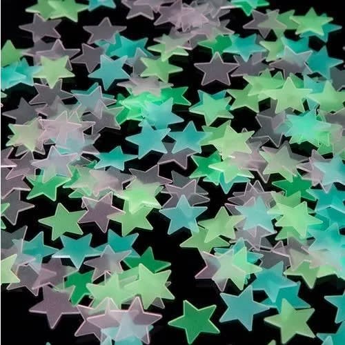 Glow In The Dark Luminous Wall Stickers -100Pieces