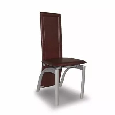 Dinning Leather Chair - Brown