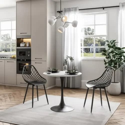 Eames Inspired Chairs - 2pieces - Black