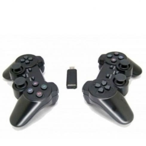 USB Twins Wireless Vibration Controller +USB Backup Light
