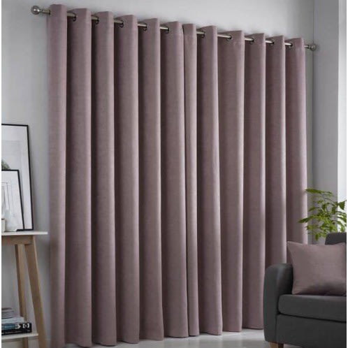 2 In 1 Plain Curtain- 7.5ft by 7.5ft