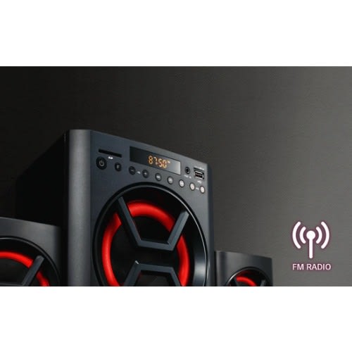 Bass Blast Bluetooth 40w Mini Audio - Usb - Sd Card - Portable In Audio Hifi Xboom Aud 72b