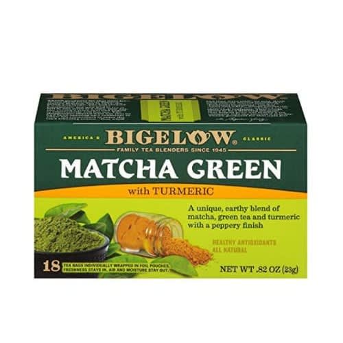 Matcha Green Tea With Turmeric - 18 Count - 23g