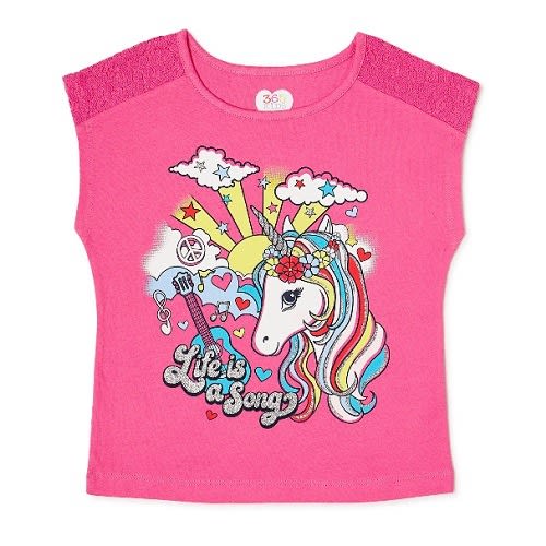 365 Kids Girls Life Is A Song Sleeveless T-shirt