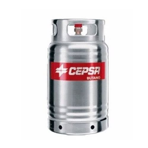 Stainless Gas Cylinder With Hose - 12.5kg
