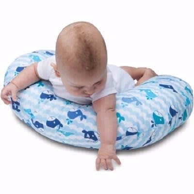 Pluffy Breastfeeding Pillow - Blue