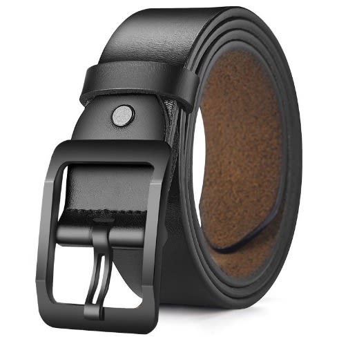 Leather Belt - Black