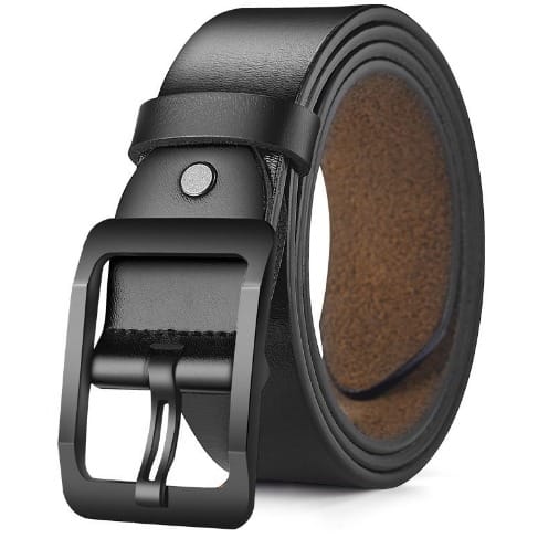 Leather Belt - Black