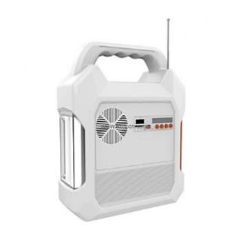 Solar Lighting Kit With Phone Charger, Radio And Multimedia-audio Function