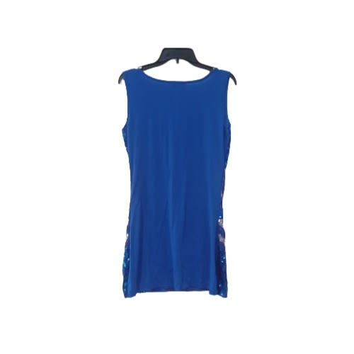 Women's Short Dress- Blue