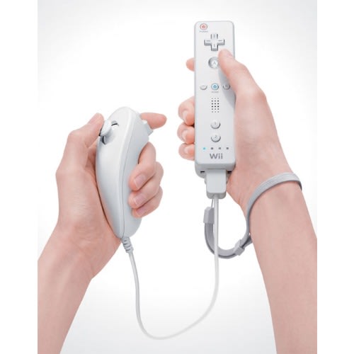 Nintendo Wii Remote Plus Nun Chuck