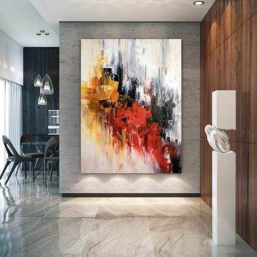 Abstract Canvas Frame