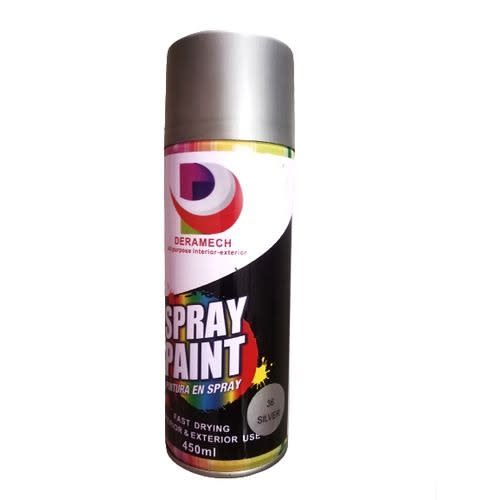 Dera Mech - Spray Paint - 450ml - Silver