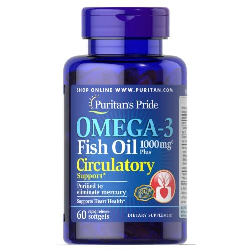Omega-3 Fish Oil Plus Circulatory Support By 60 Softgels
