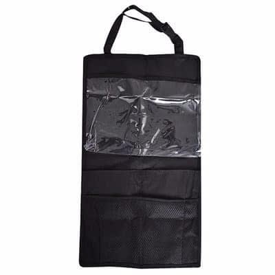 Car Back Seat Organizer And Tablet Holder