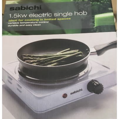 1.5kw Electric Single Hob - White Hot Plate