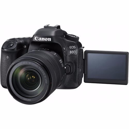 EOS 80D DSLR Camera Kit with 18-135mm IS Lens