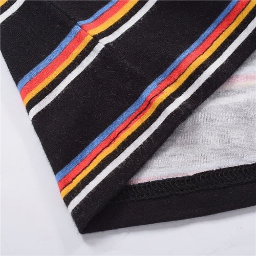 Black Stripped Kids Tshirt