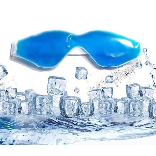 Eyecare Relaxing Cool Gel Eye Mask With Strap-on Velcro