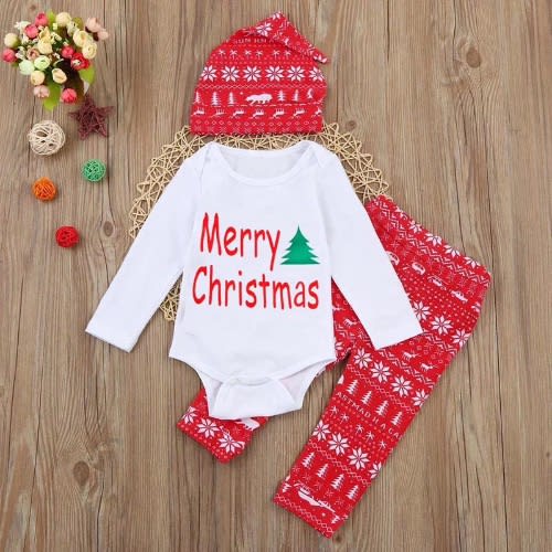 Merry Christmas Body Suit For Boys