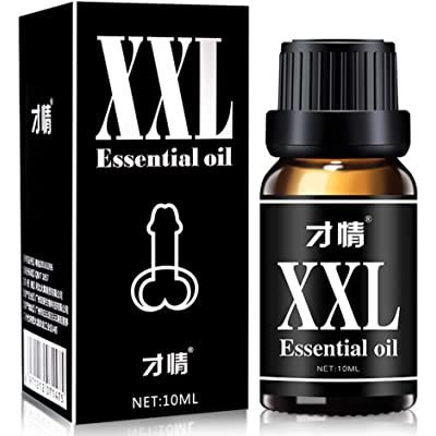 Men Xxl Penile Enlargement Essential Oil - Aphrodisiac Massage Sex Oil - 10ml