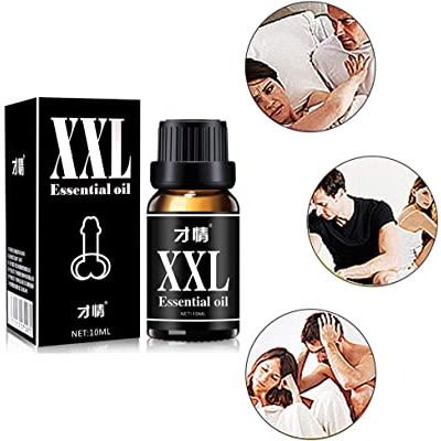 Men Xxl Penile Enlargement Essential Oil - Aphrodisiac Massage Sex Oil - 10ml