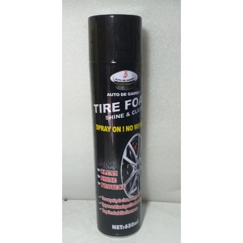 2 Pieces Tire Foam Shine & Cleaner - 650ml