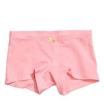 5 Pc Girls Crop Tops & Briefs Set
