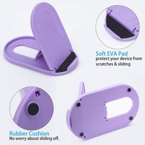 Cell Phone Stand - Foldable  Adjustable Universal Multi-angle Cradle