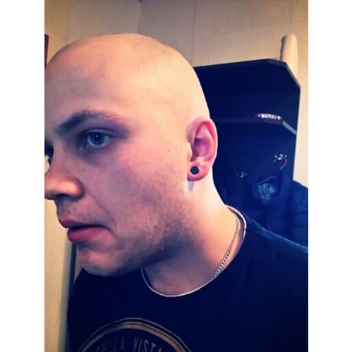 Men's Stud Earring - 12mm