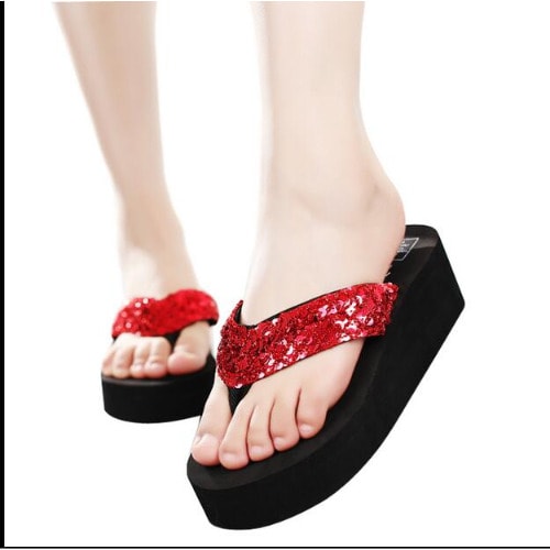 Designer I-Smoke Stogies Slippers - Red